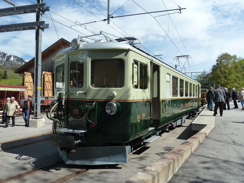 Montbovon Automotrice GFM Ce4-4 n°131 (1943)